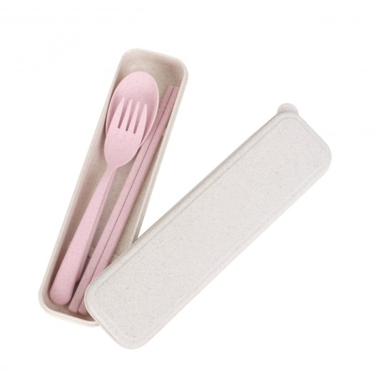 Eco Utencil Sets pink